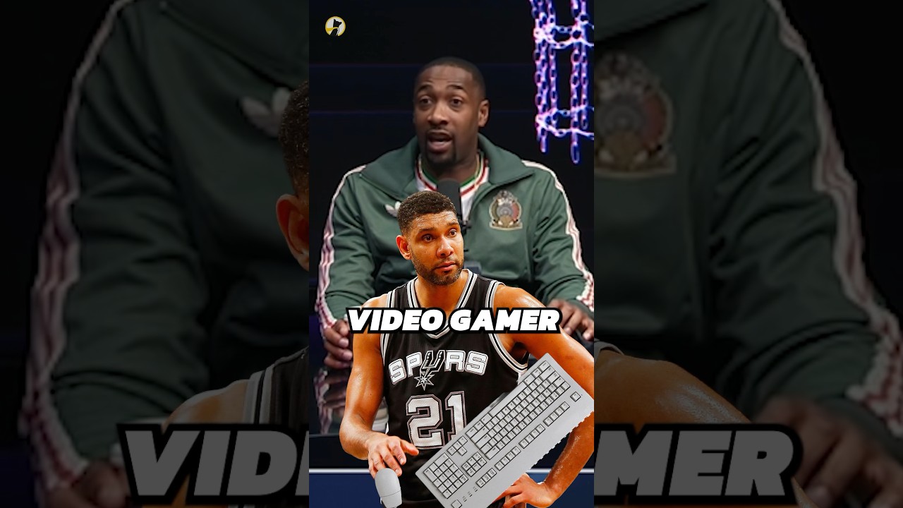 Tim Duncan was a GAMER 🎮