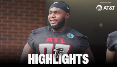 Highlights | Atlanta Falcons set aim and raise intensity day two l 2024 AT&T Training Camp | NFL