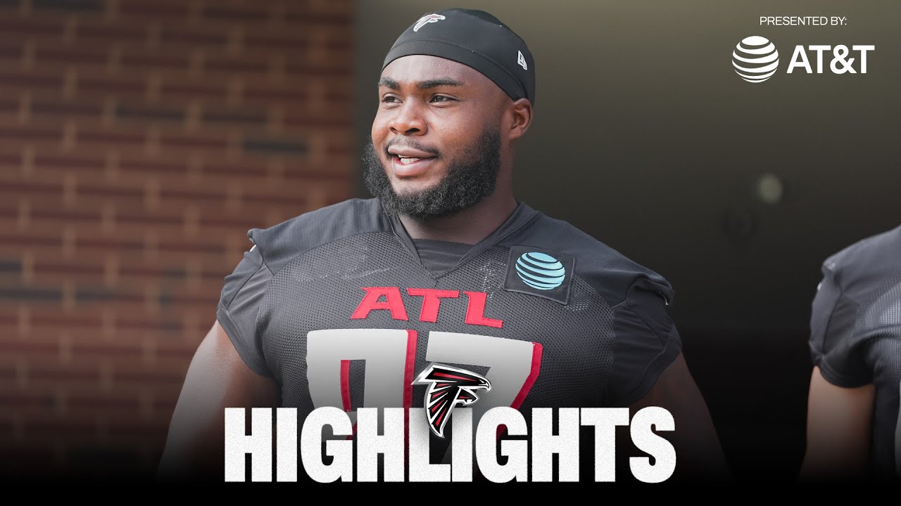 Highlights | Atlanta Falcons set aim and raise intensity day two l 2024 AT&T Training Camp | NFL