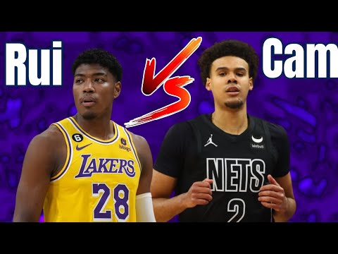 Lakers Rui Hachimura Vs Nets Cam Johnson