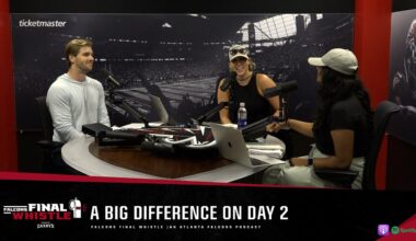 Falcons offense impressed on Day 2 of camp | Falcons Final Whistle Podcast