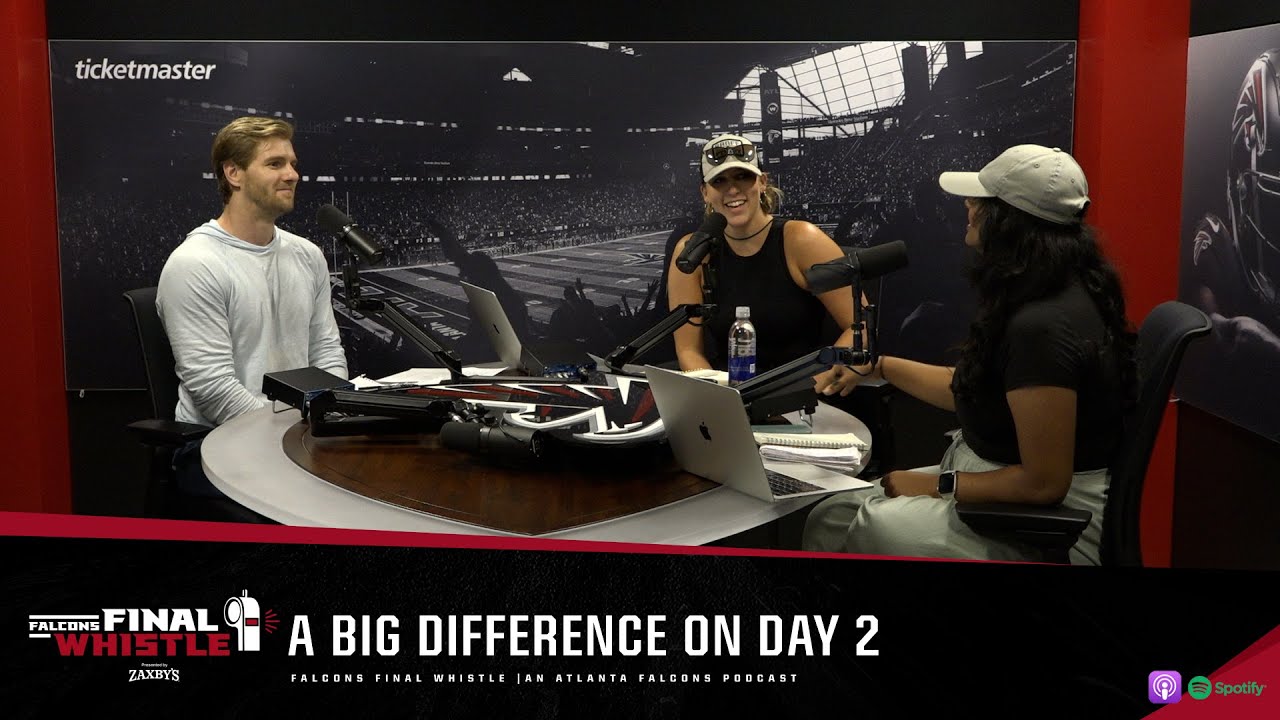 Falcons offense impressed on Day 2 of camp | Falcons Final Whistle Podcast