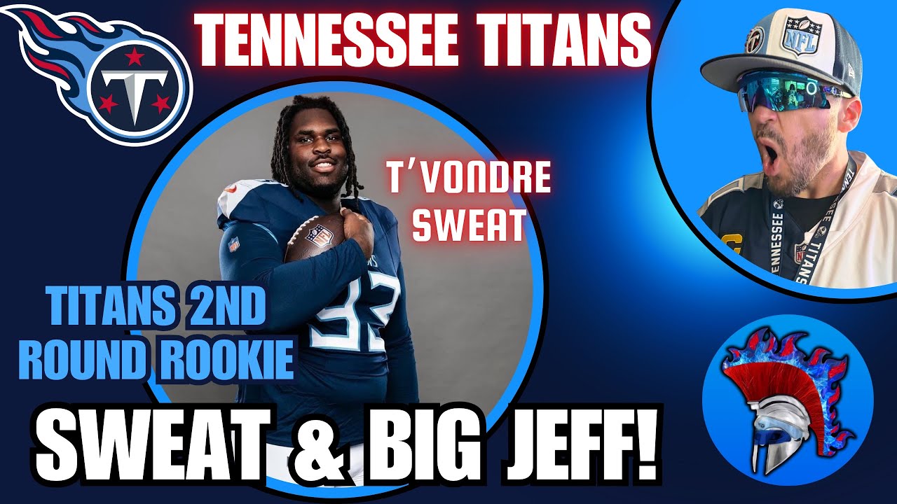 Tennessee Titans Rookie DT T’VONDRE SWEAT WILL DOMINATE With JEFFERY SIMMONS this 2024 NFL Season!