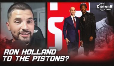BREAKING: Detroit Pistons DRAFT Ron Holland 5th Overall!