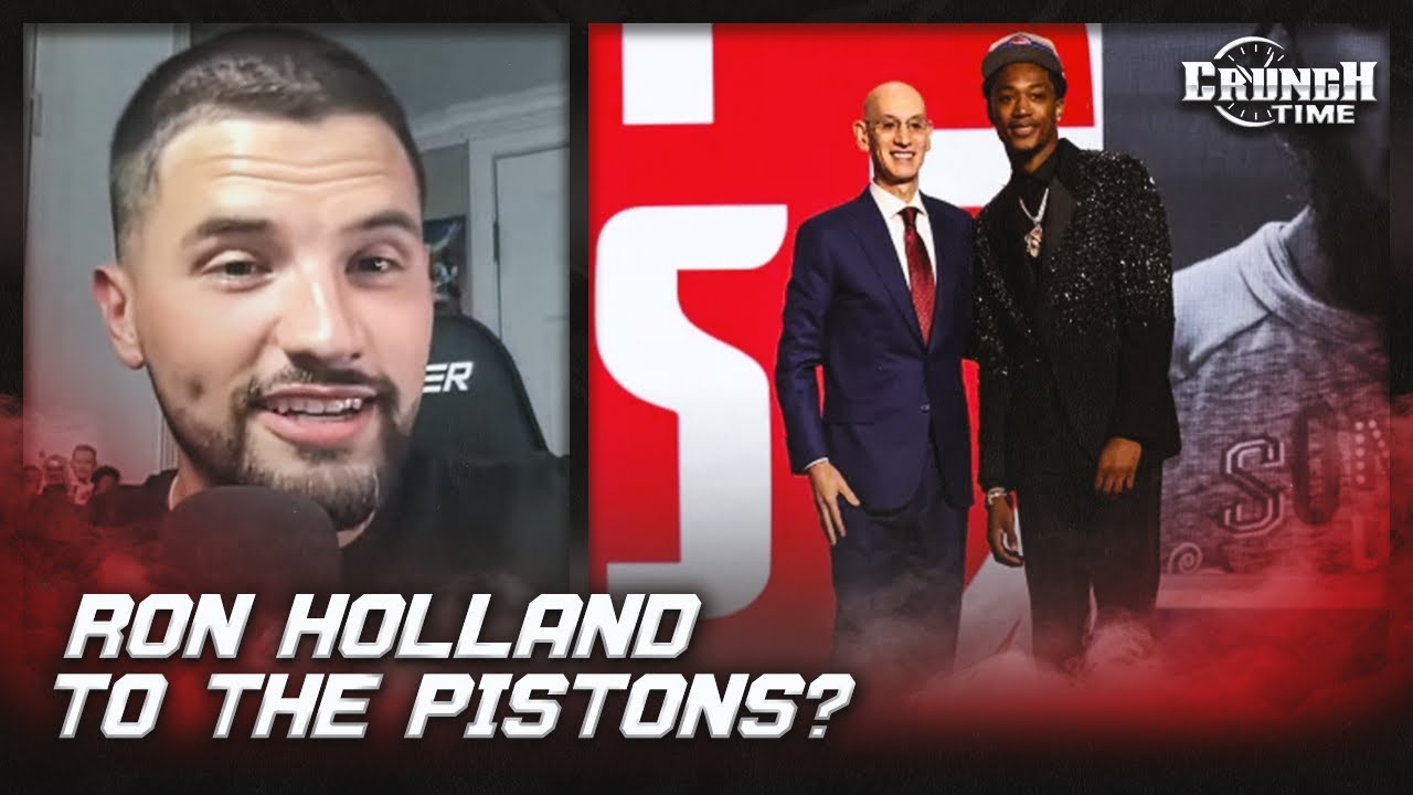 BREAKING: Detroit Pistons DRAFT Ron Holland 5th Overall!