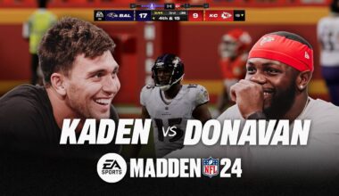 Kaden Elliss vs. Donavan Mutin | Atlanta Falcons players go head-to-head on Madden 24