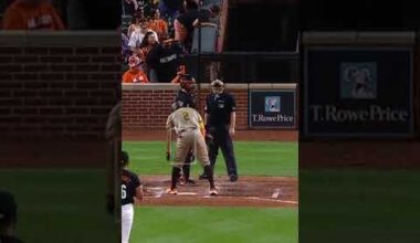 Seranthony Domínguez threw a 97.2 mph fastball through a hole behind home plate 😳