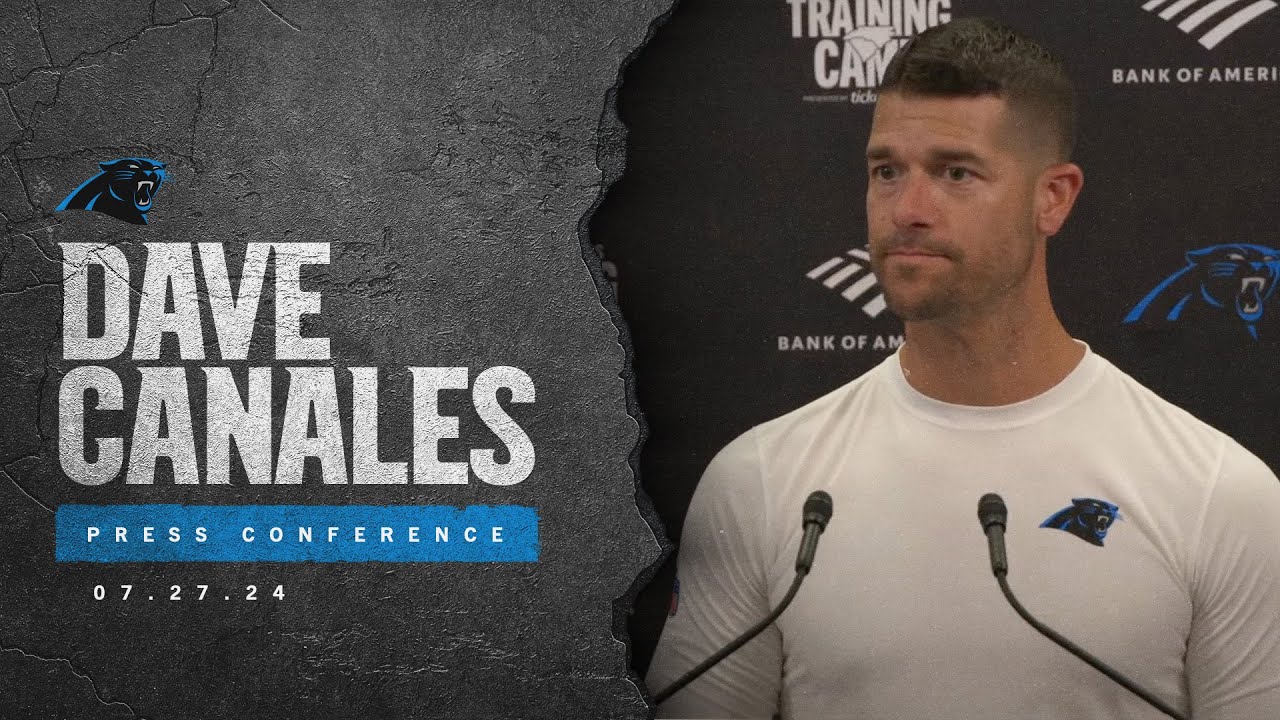 Dave Canales is happy about the team's execution