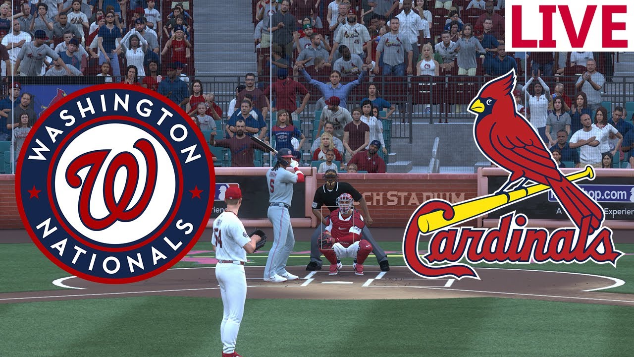 🔴LIVE MLB 🔴Washington Nationals  vs St louis cardinals/July 26/MLB THE SHOW 2024/ MLB EN VIVO