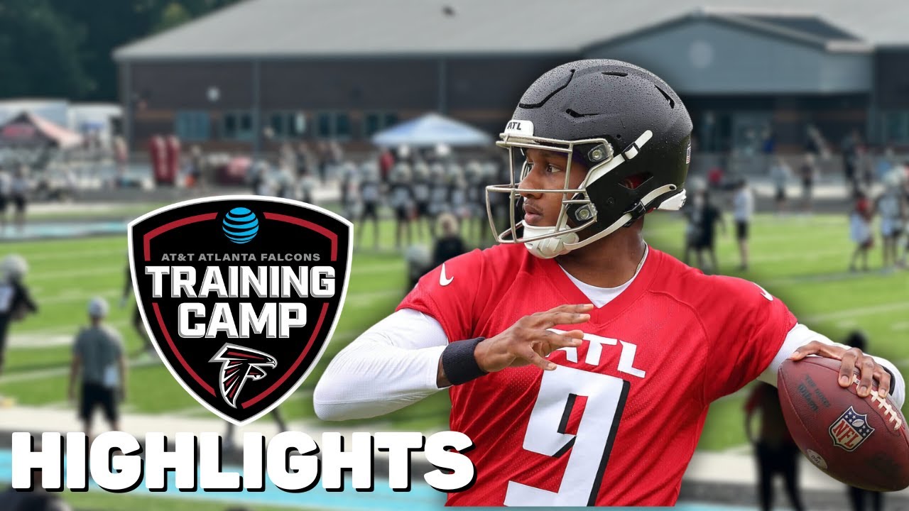 Michael Penix Jr Snaps vs the 1s and 2s | Atlanta Falcons Training Camp