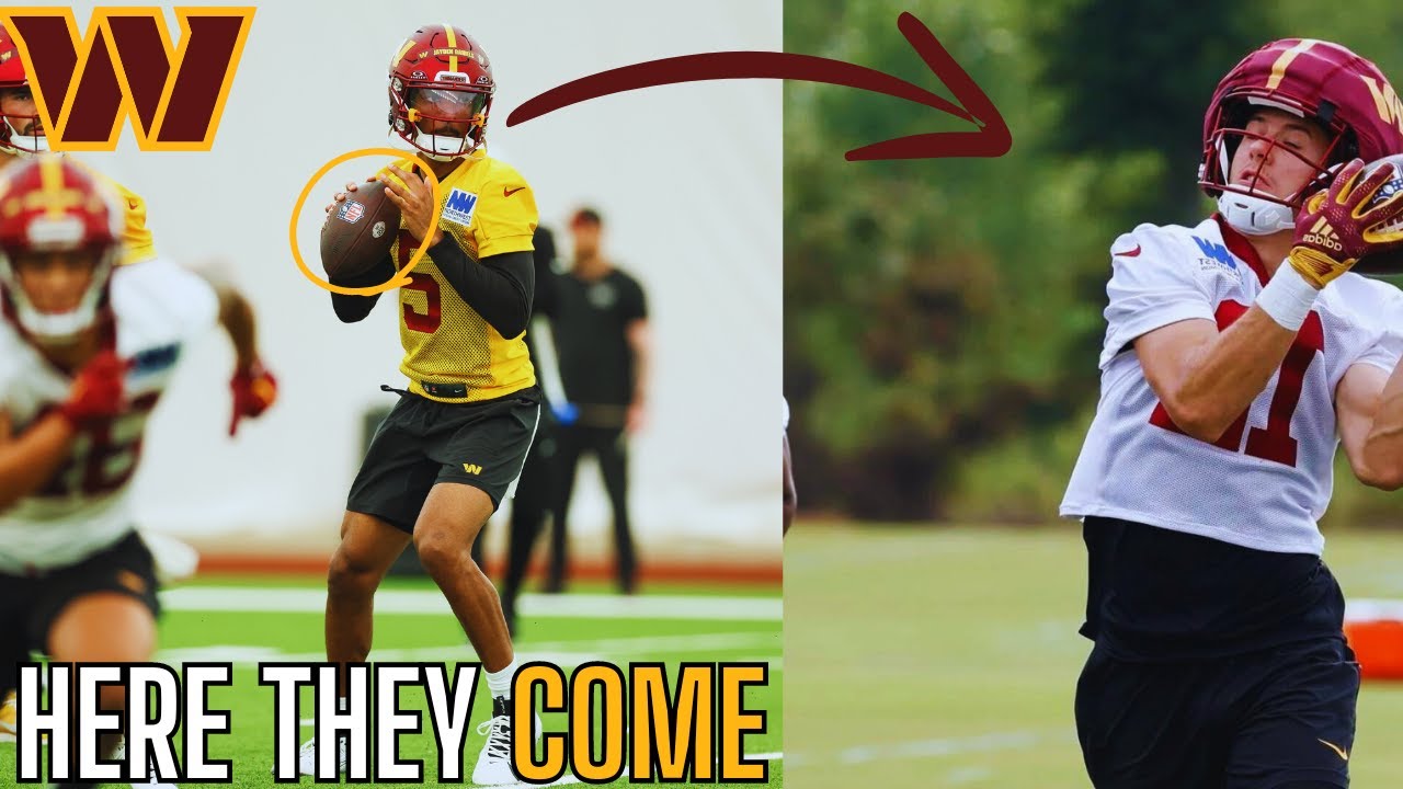 The Washington Commanders Are HEATING Up At Training Camp... | Commanders Training Camp News |