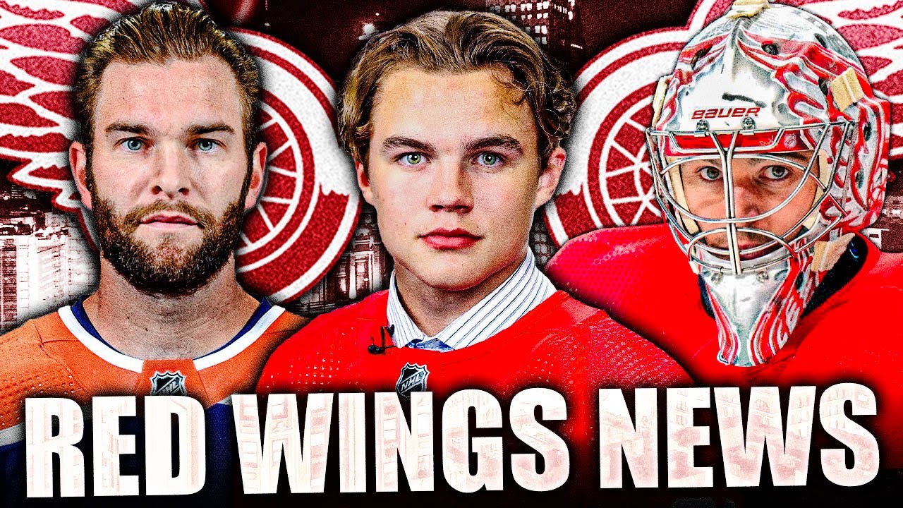 LOTS OF DETROIT RED WINGS NEWS: AXEL SANDIN-PELLIKKA, GOALIE TRADE SOON?