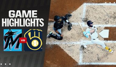 Marlins vs. Brewers Game Highlights (7/28/24) | MLB Highlights