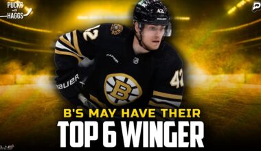 Bruins' prospect might be the 2nd line wing they need | Pucks with Haggs