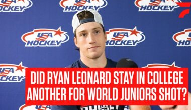 Washington Capitals Prospect Ryan Leonard Eyeing Another Gold At World Juniors
