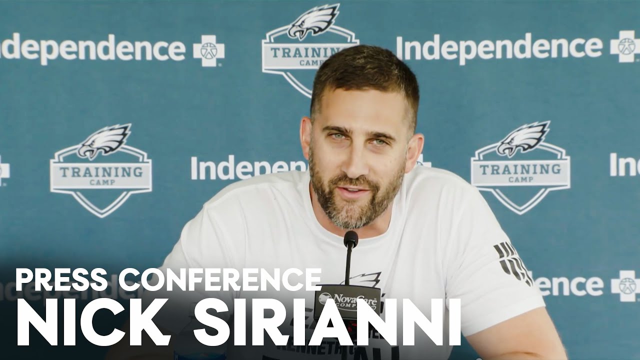 Eagles Press Conference: Nick Sirianni | July 29, 2024