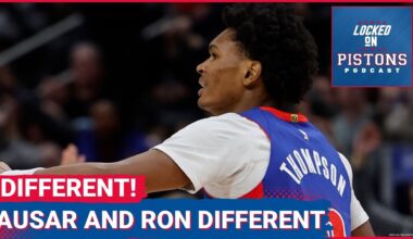 The Differences Between Detroit Pistons Wings Ausar Thompson And Ron Holland