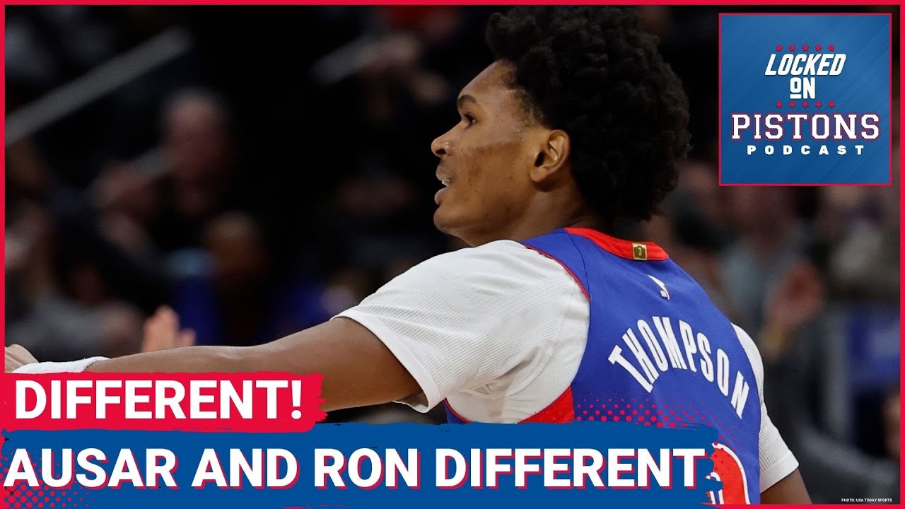 The Differences Between Detroit Pistons Wings Ausar Thompson And Ron Holland