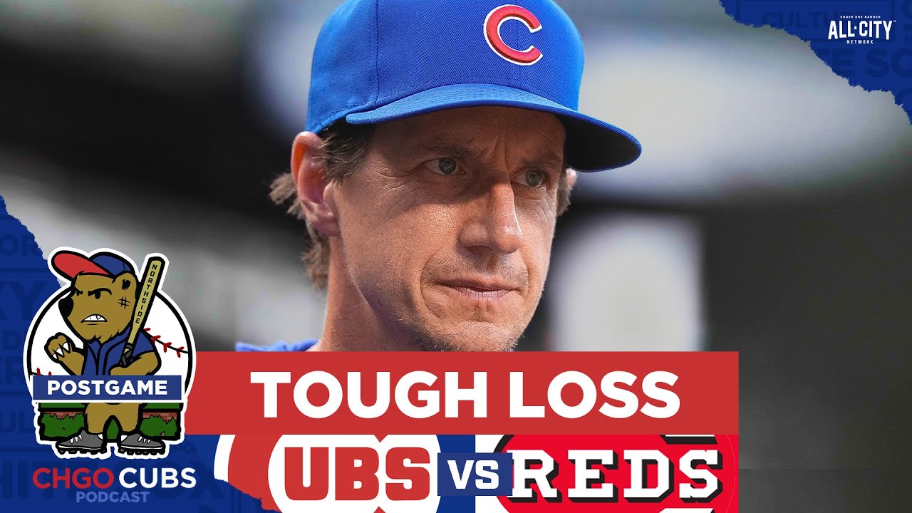 Craig Counsell ejected in Chicago Cubs 7-1 loss to Reds | CHGO Cubs Postgame Podcast