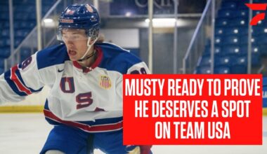 San Jose Sharks Prospect Quentin Musty Ready To Claim A Spot On Team USA At World Juniors