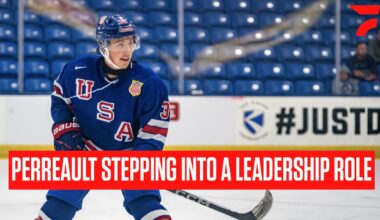 New York Rangers Prospect Gabe Perreault Discusses New Role As An 'Older Guy' On The Team