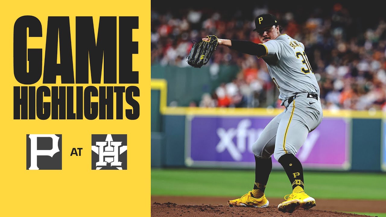 Paul Skenes Notches 100th Strikeout in Win | Pirates vs. Astros Highlights (7/29/24)