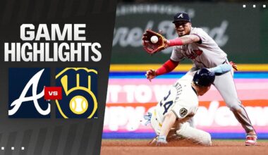 Braves vs. Brewers Game Highlights (7/29/24)
