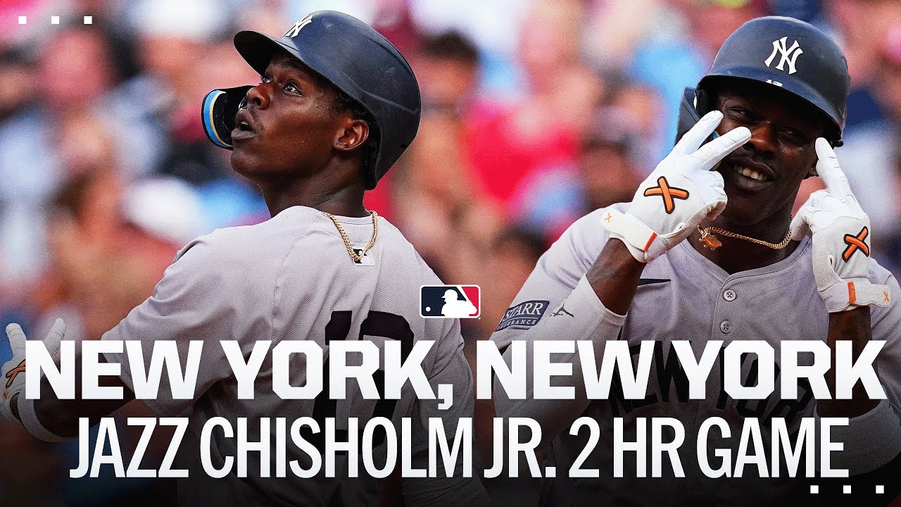 New York Jazz! Jazz Chisholm Jr.’s TWO HOME RUN game!