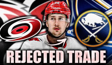 MARTIN NECAS REJECTED TRADE TO THE BUFFALO SABRES… REFUSED TO SIGN