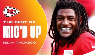 The Best of Isiah Pacheco Mic'd Up - Training Camp Edition | Kansas City Chiefs