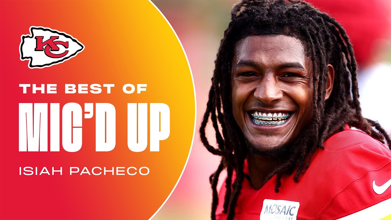 The Best of Isiah Pacheco Mic'd Up - Training Camp Edition | Kansas City Chiefs