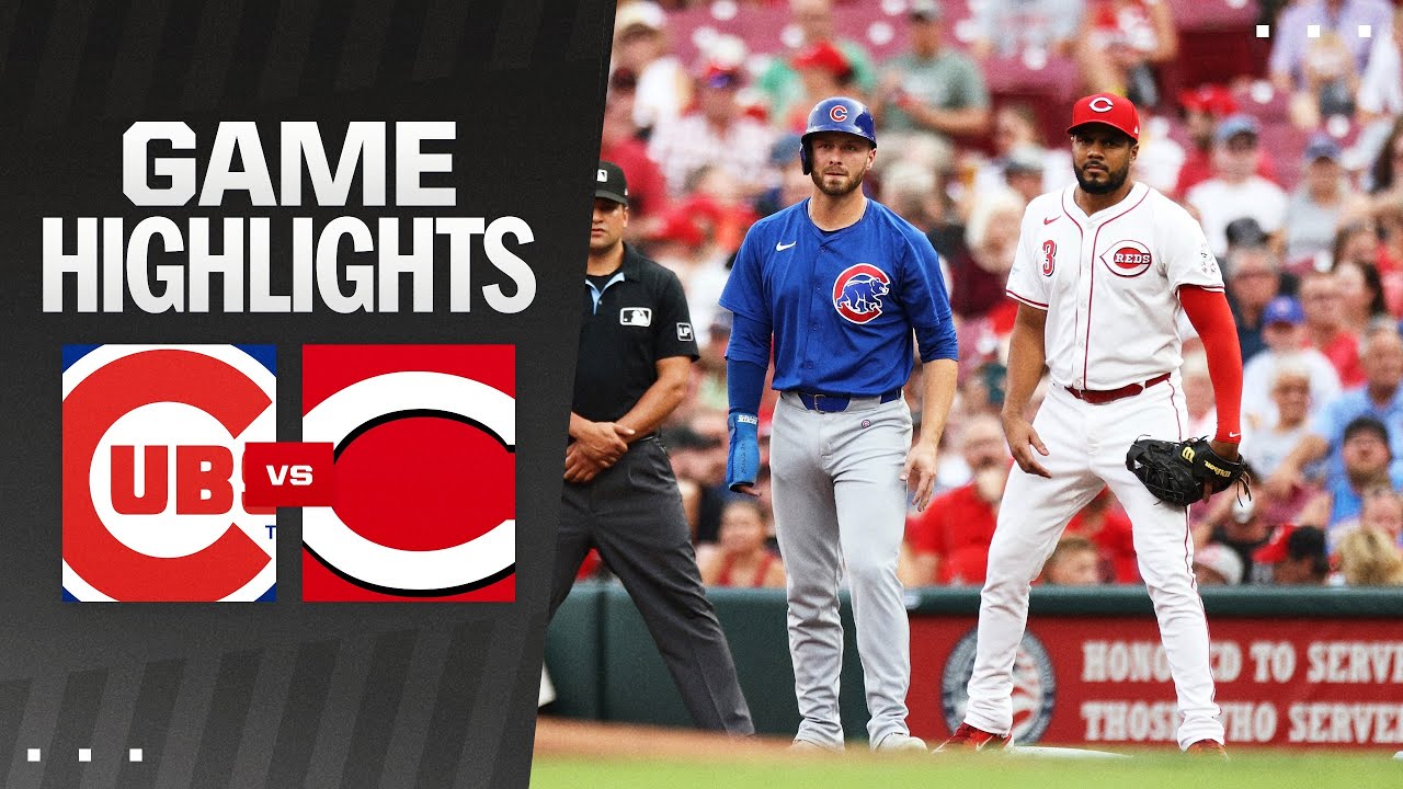 Cubs vs. Reds Game Highlights (7/30/24) | MLB Highlights