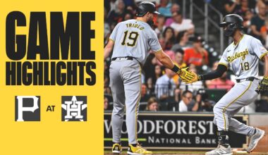 Michael A. Taylor Hits 2-Run Home Run in Pirates Win | Pirates vs. Astros Highlights (7/30/24)