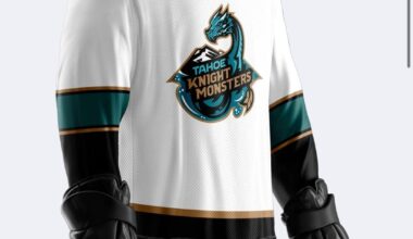 The Tahoe Knight monsters (ECHL🇺🇸) have unveiled their inaugural season jerseys