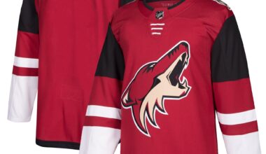 50% off Arizona Coyotes adidas Home Authentic Blank Jerseys at NHLshop