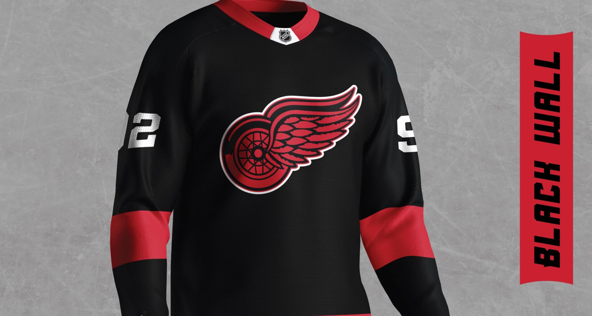 Dark Mode Concept: Black Wall