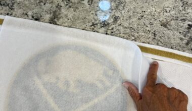 Interesteing use of old jerseys I thought r/hockey would appreciate.