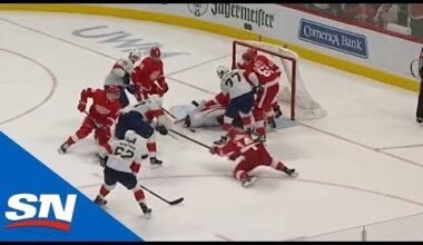 Red Wings Sacrifice Their Bodies During A Crazy Sequence Of Blocked Shots