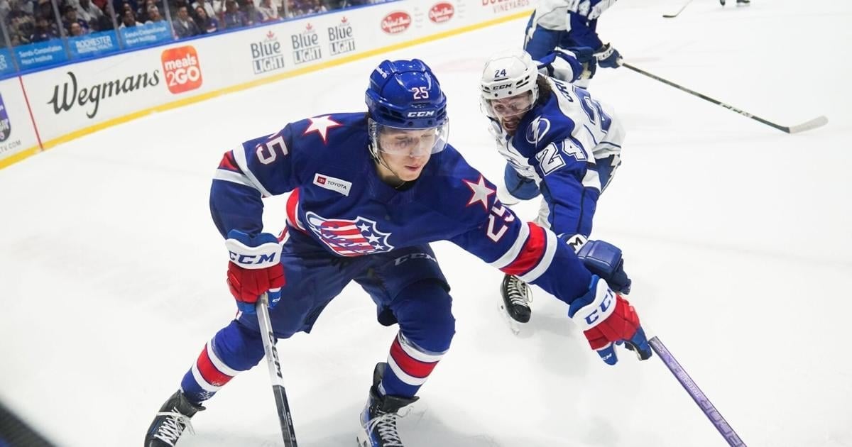 [Buffalo News] Jiri Kulich must 'tear up the league' with Amerks before his Sabres call comes