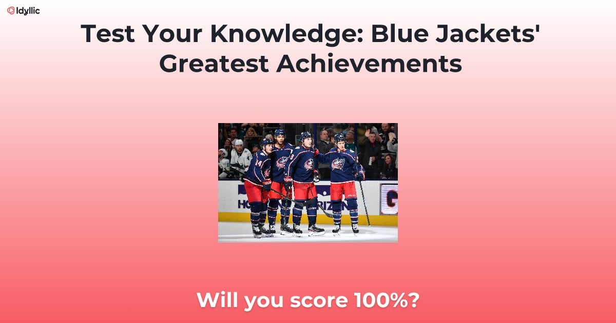 Made a Blue Jackets History/Achievements Trivia