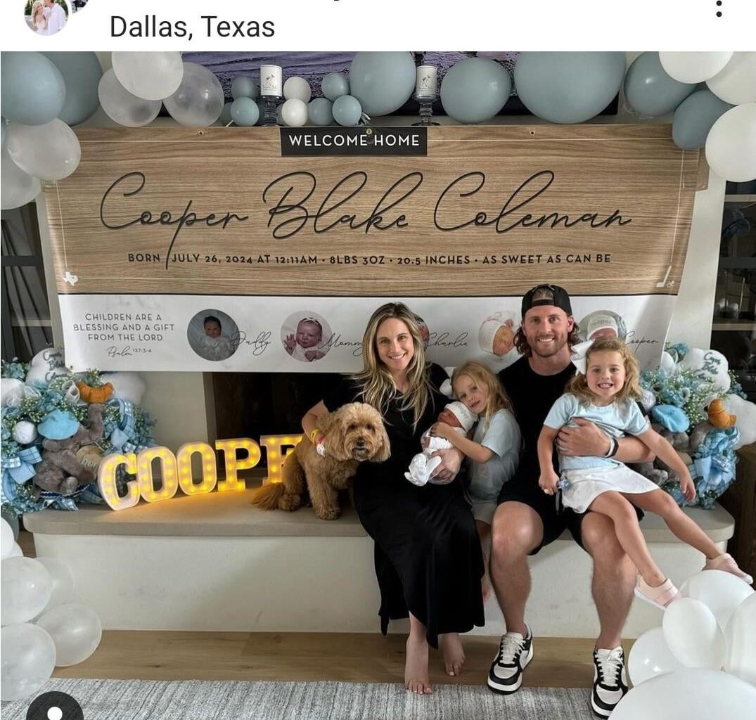 Congratulations Coleman family!