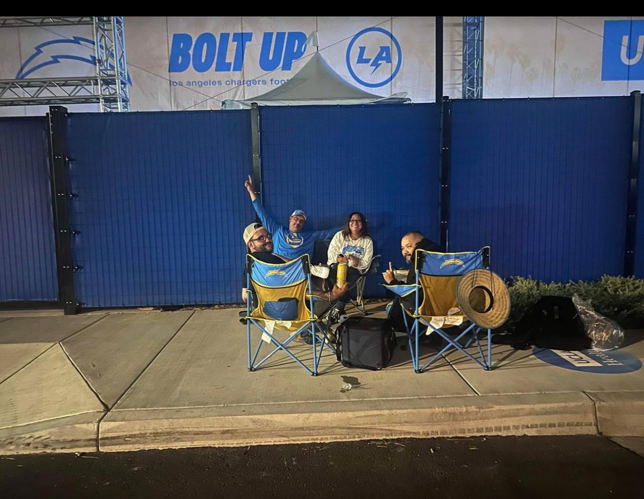 Camping at the bolt