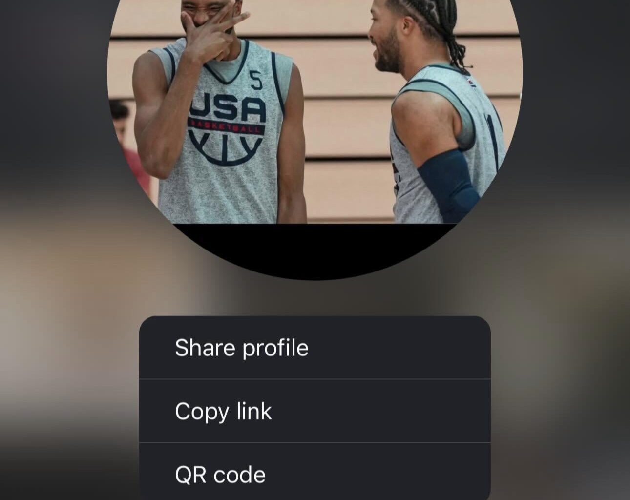 Mikal’s new Instagram profile pic