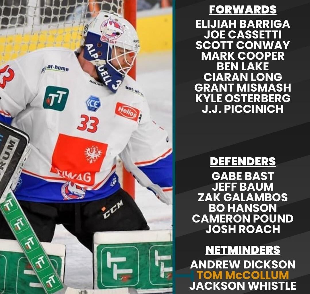 EIHL (🇬🇧) rosters as of July 5th