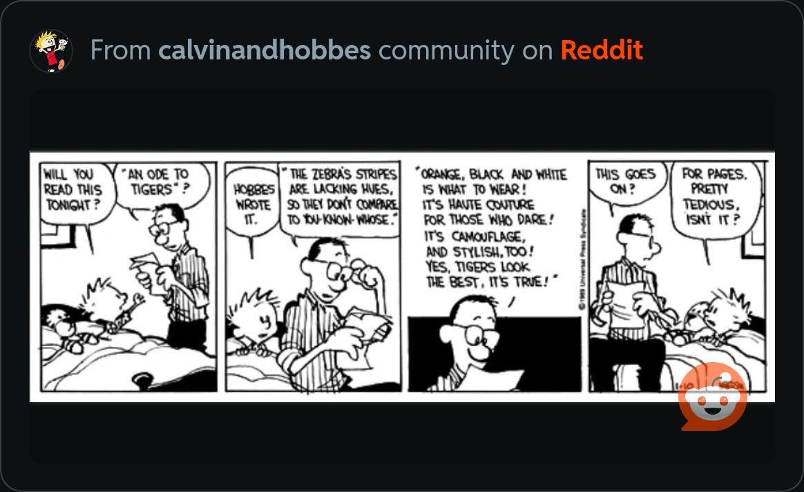 Hobbes being a Bengo….