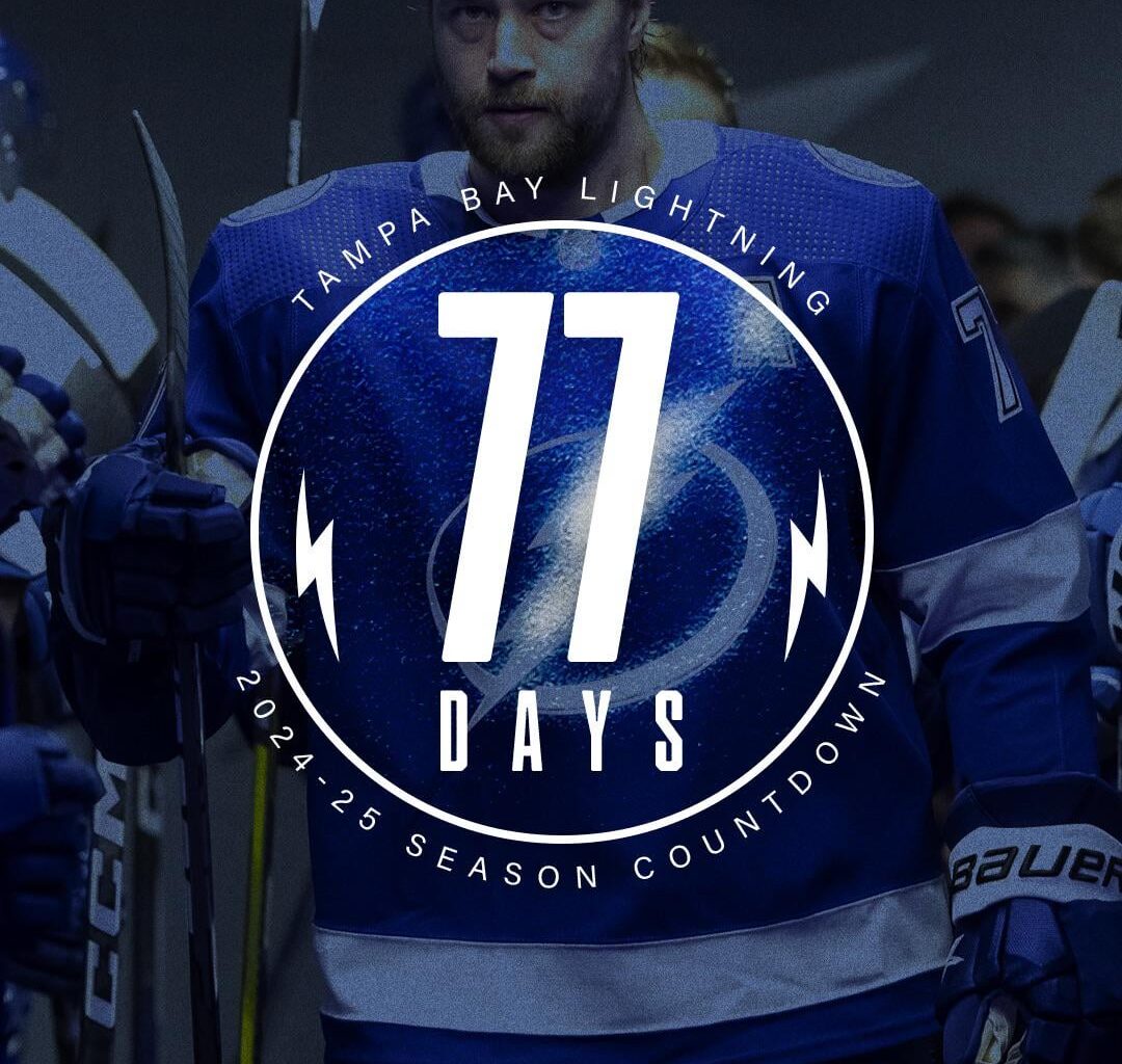 We are Victor Hedman days away from Opening Night