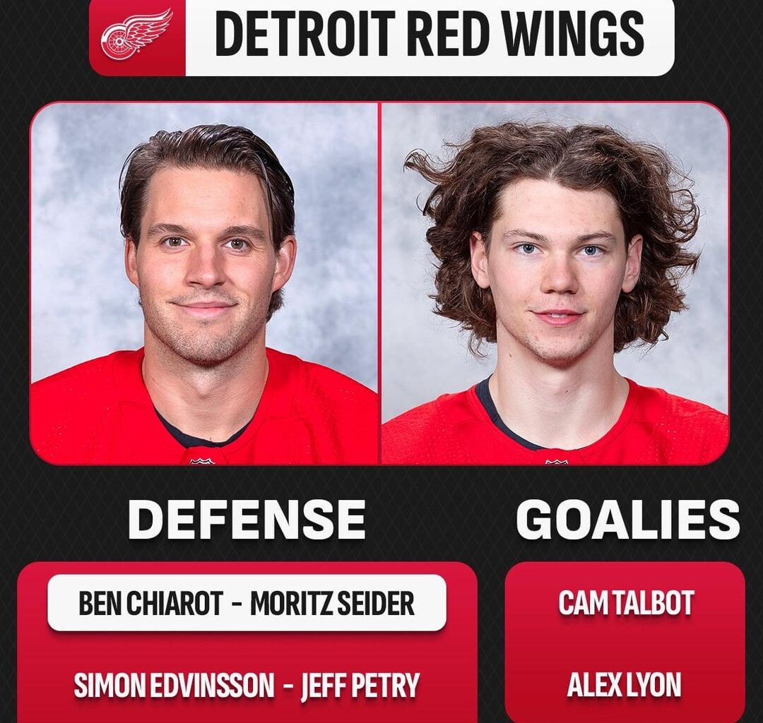Will the DetroitRedWings find themselves back in the StanleyCup Playoffs picture with this projected lineup? 🤔  Read more from @NHLdotcom ➡️ spr.ly/6014igwpo