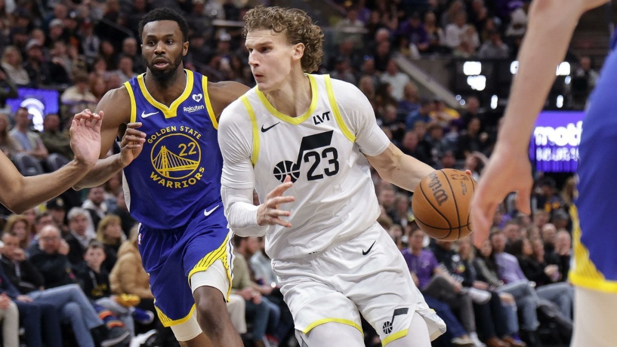 [95.7 The Game] "Golden State has an offer on the table and it's substantial [for Lauri Markkanen]. I think offers are heavily pick-based... What complicates it is the Warriors only have two unprotected picks, plus a protected first rounder." - @Tjonesonthenba