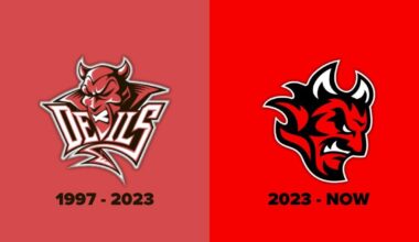 How does Nottinghams rebrand compare to other EIHL teams in recent seasons