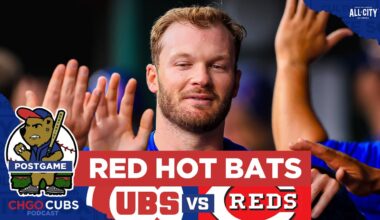 Ian Happ sparks Chicago Cubs' offense in 13-4 win over Reds | CHGO Cubs Postgame Podcast